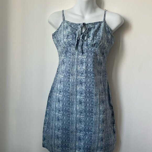 Vintage 90s Milkmaid Mini Dress - Picture 1 of 5